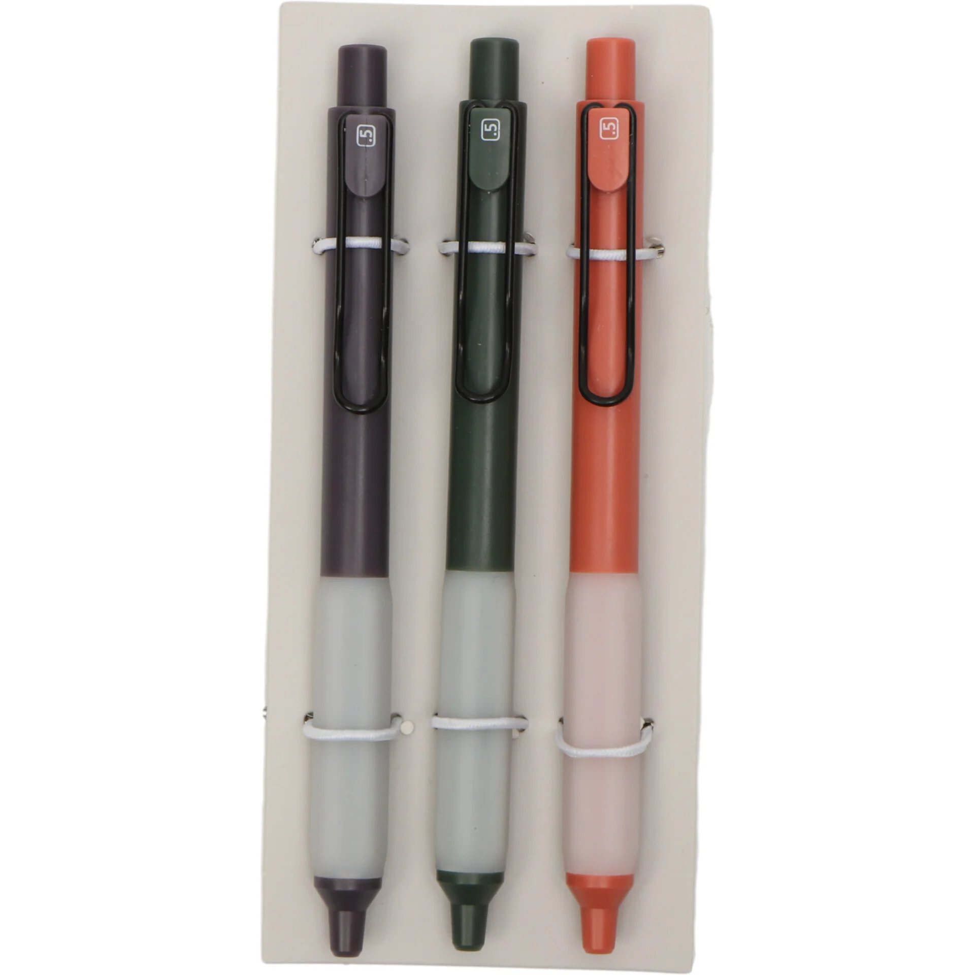 Esferográfica Gel Com Grip Soft 0.5 Preto Office 3 Unidades - Image 5