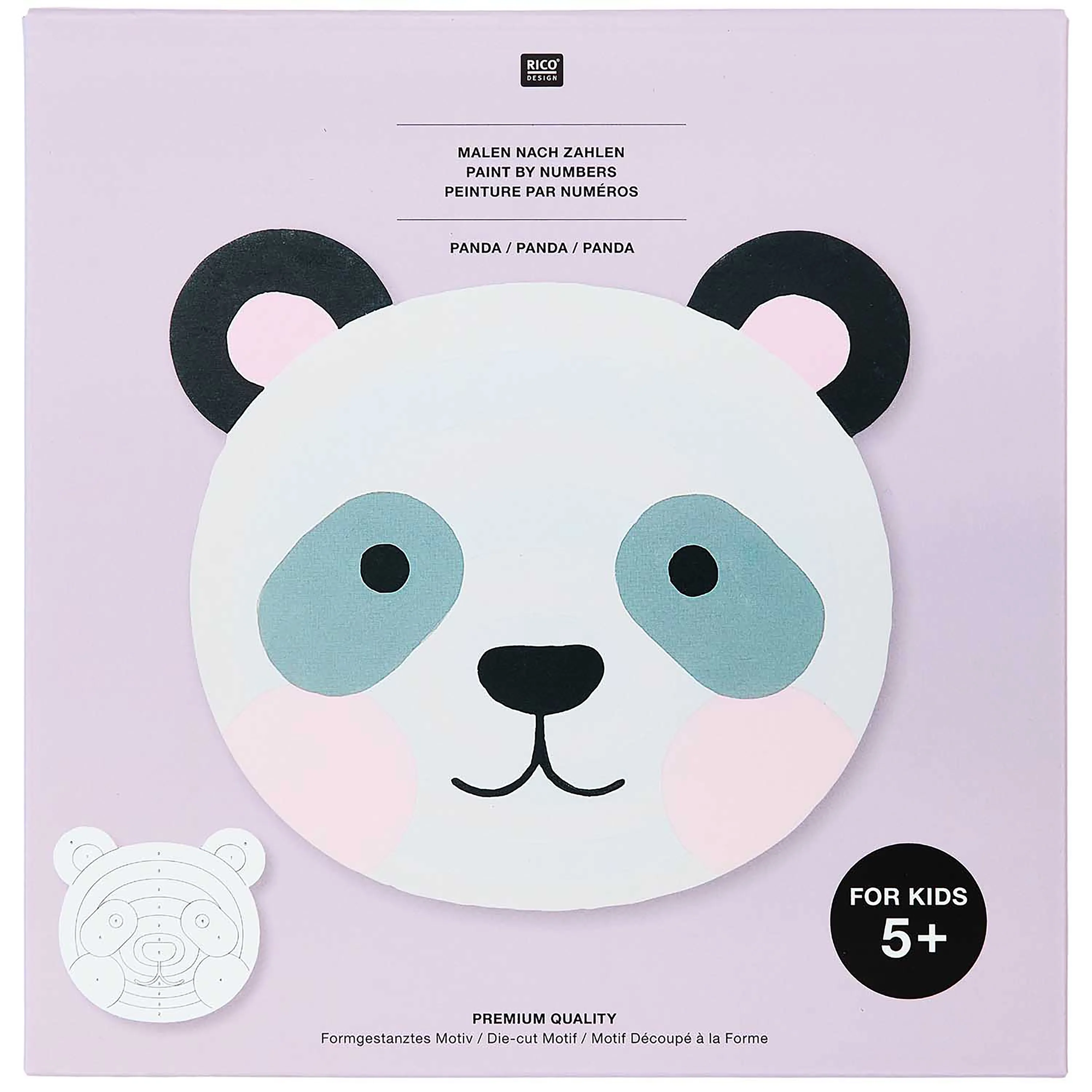 Kit Pintura Por Números - Kids Panda - Image 4