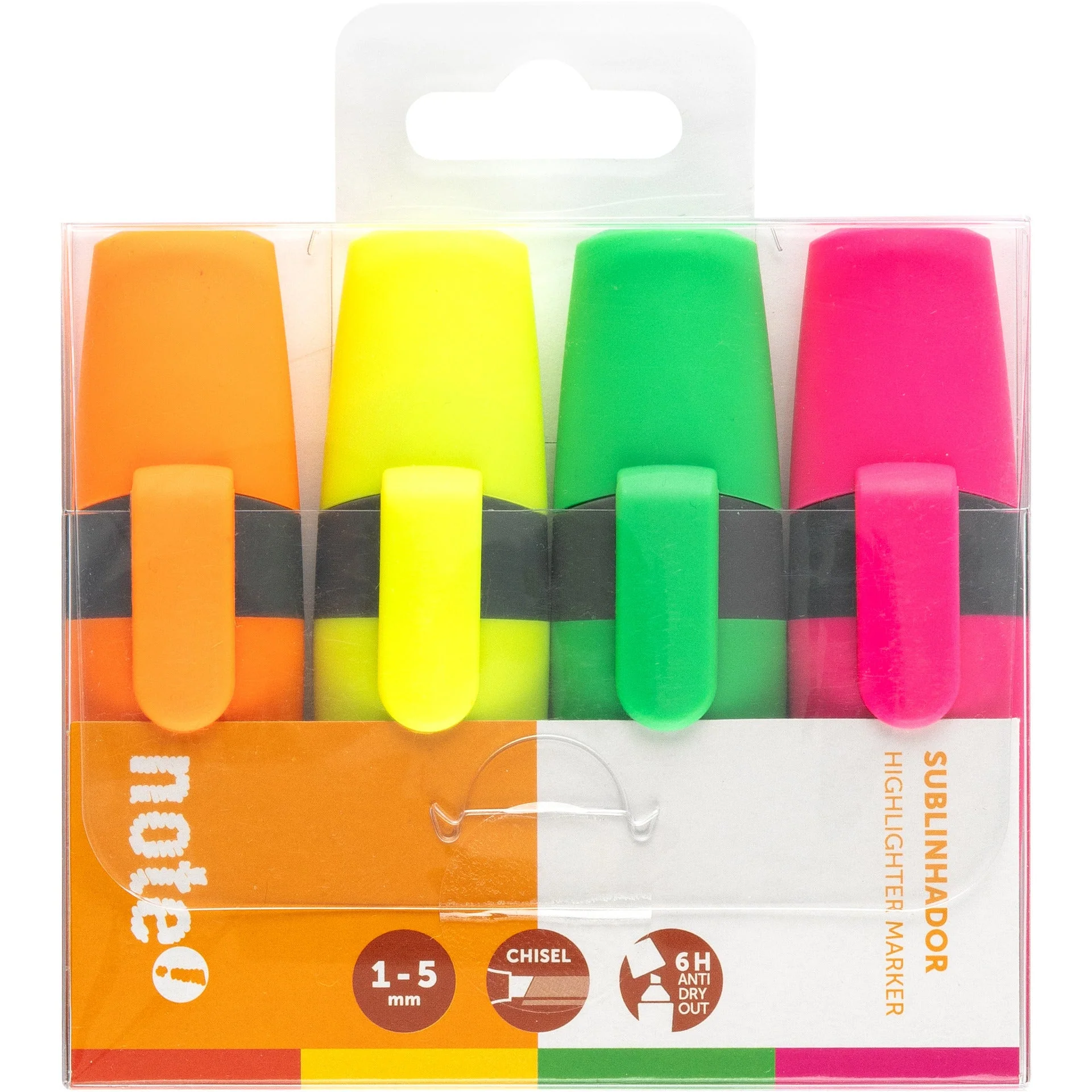 Marcadores Fluorescentes 4 unidades Note! - Image 3